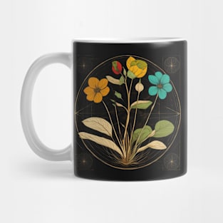 Abstract Botanical Ten Mug